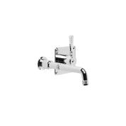 Industrica Wall Mixer Set with Metal Levers and Backplate