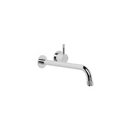 Yokato Wall Mixer Set 200mm Spout and Knurled Levers