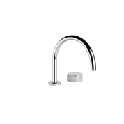 Halo Kitchen Set Gooseneck Swivel Spout Metal Handle