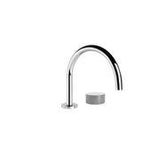 Halo X Kitchen Set Gooseneck Swivel Spout Knurled Handle