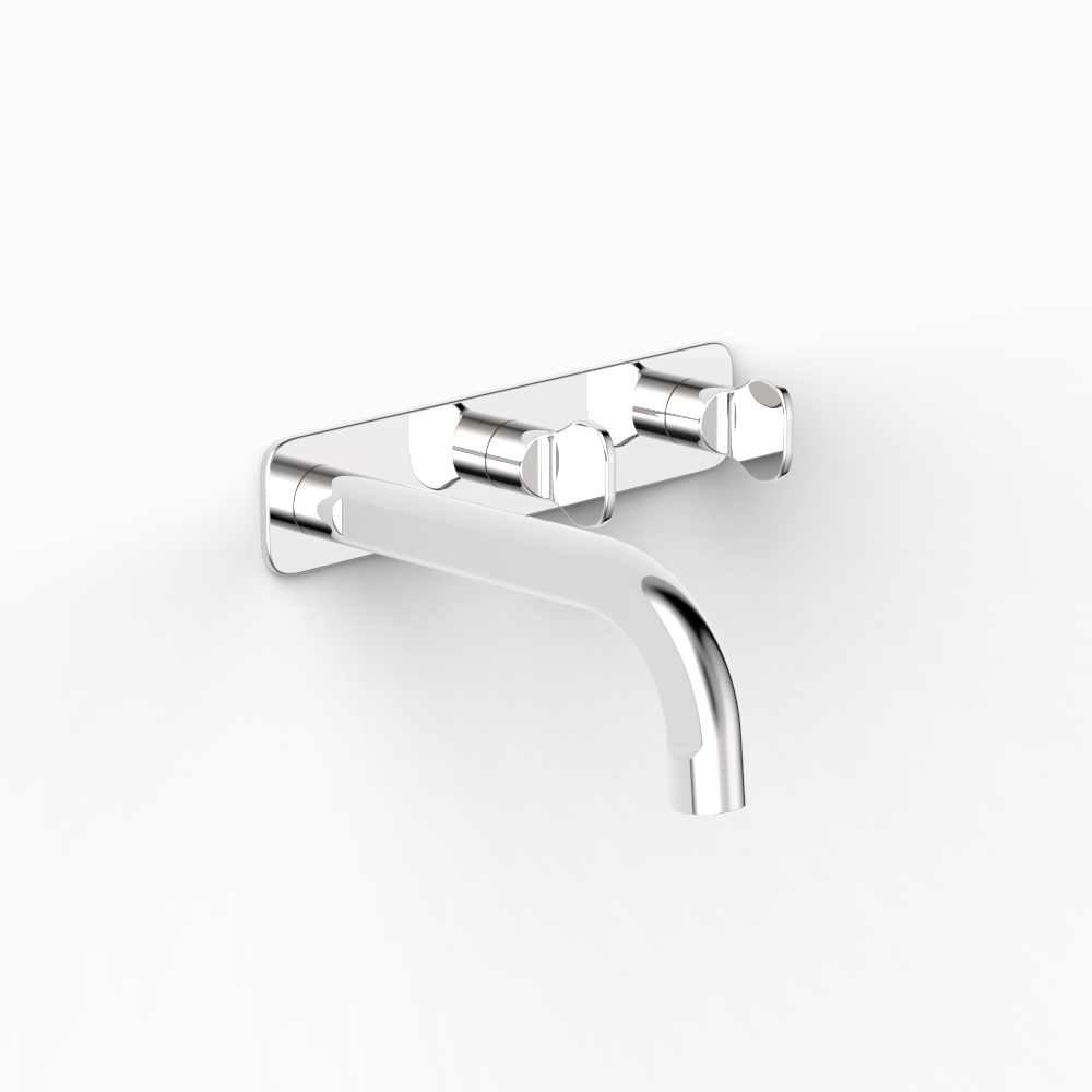 Figura Key Wall Tap Set including 150mm Spout