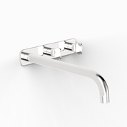 Figura Key Wall Tap Set including 250mm Spout