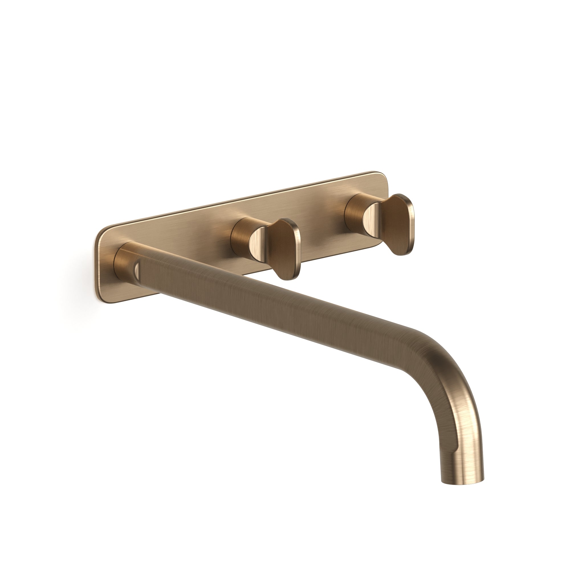 Figura Key Wall Tap Set including 250mm Spout