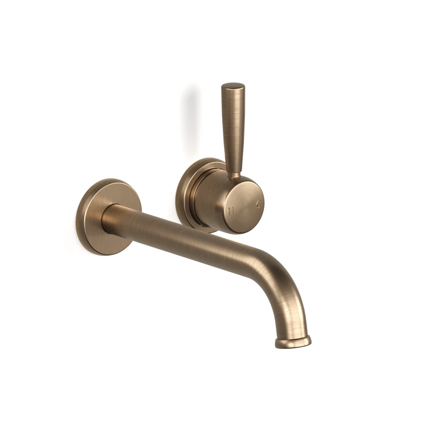 Bremont Wall Basin Mixer Set 200mm Spout