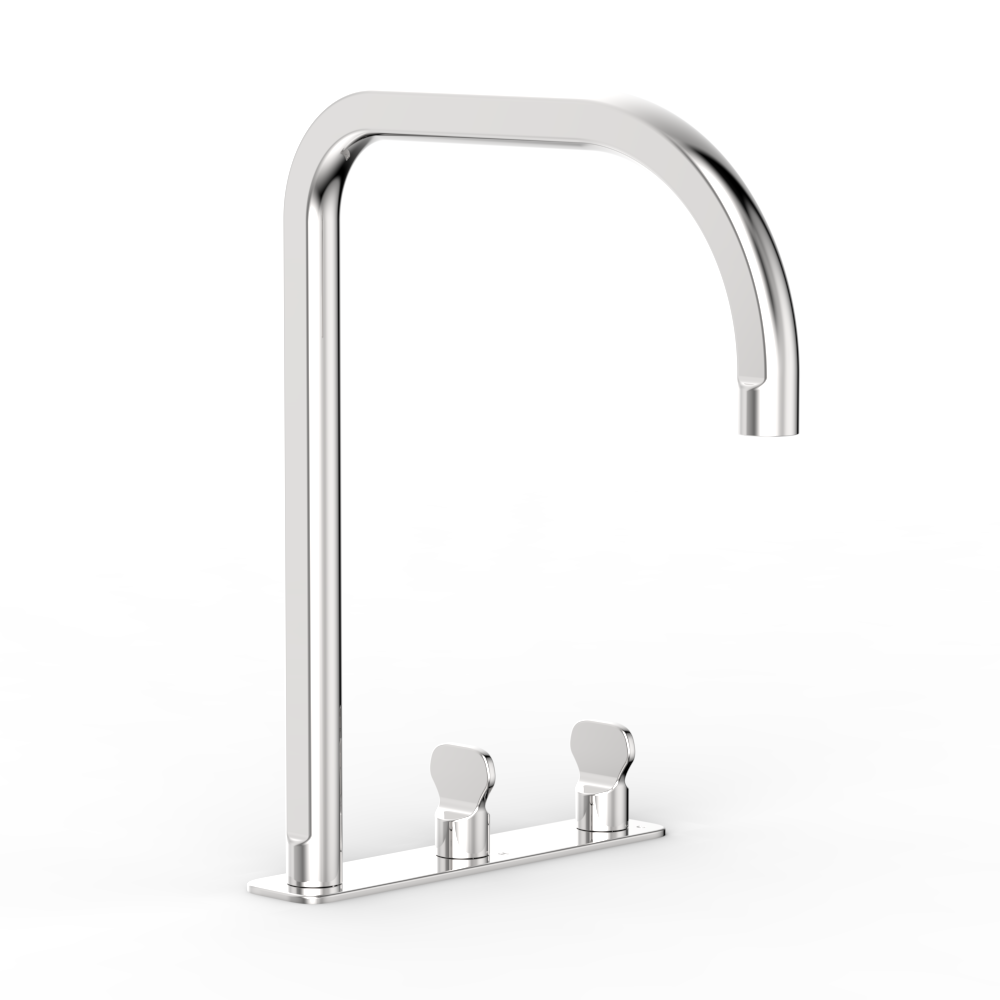 Figura Key Deck Mount Sink Tap Set