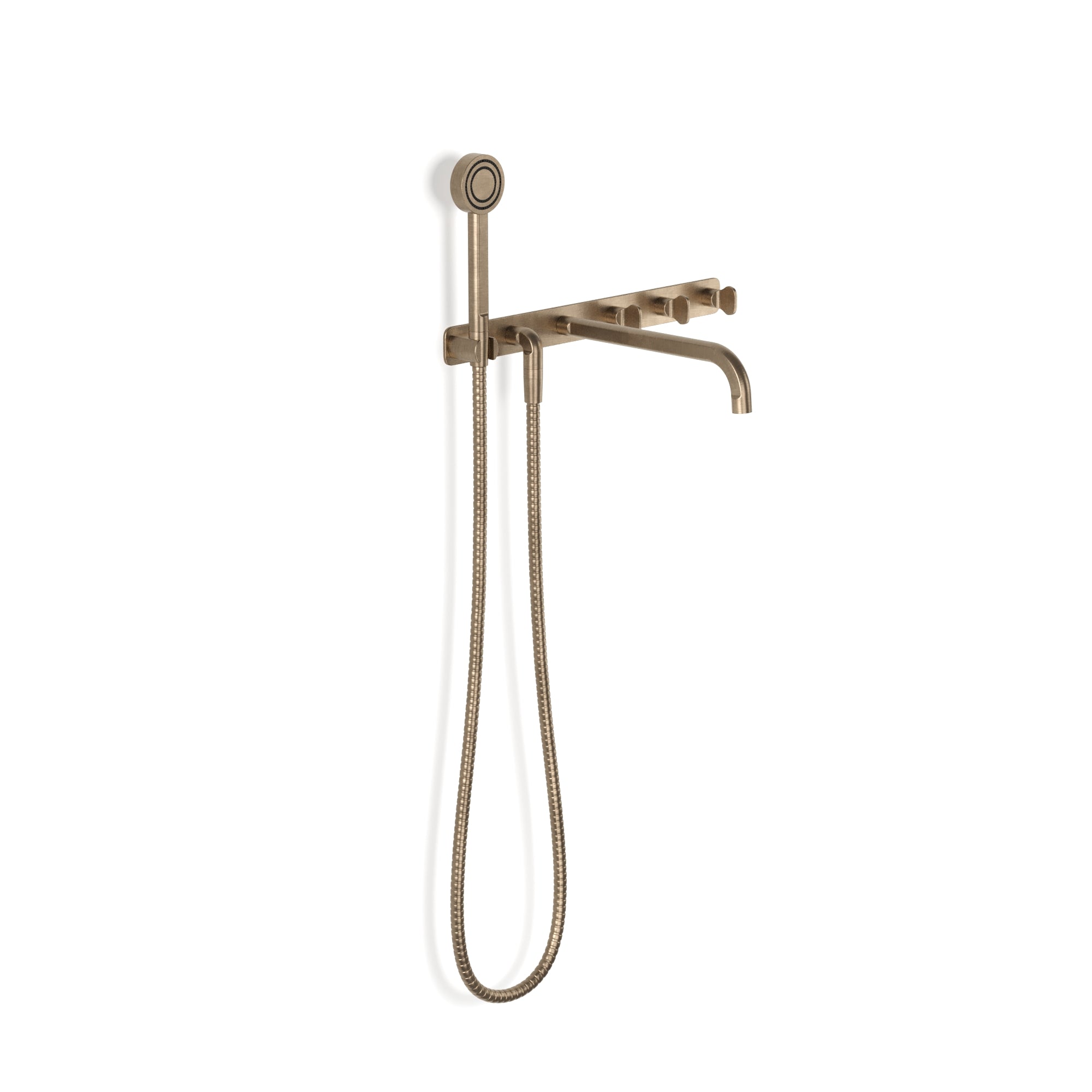 Figura Key Wall Bath & Shower Tap System 250mm Spout including Hand Shower