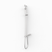 Figura Key Wall Shower Tap System including Tap Set and Handshower