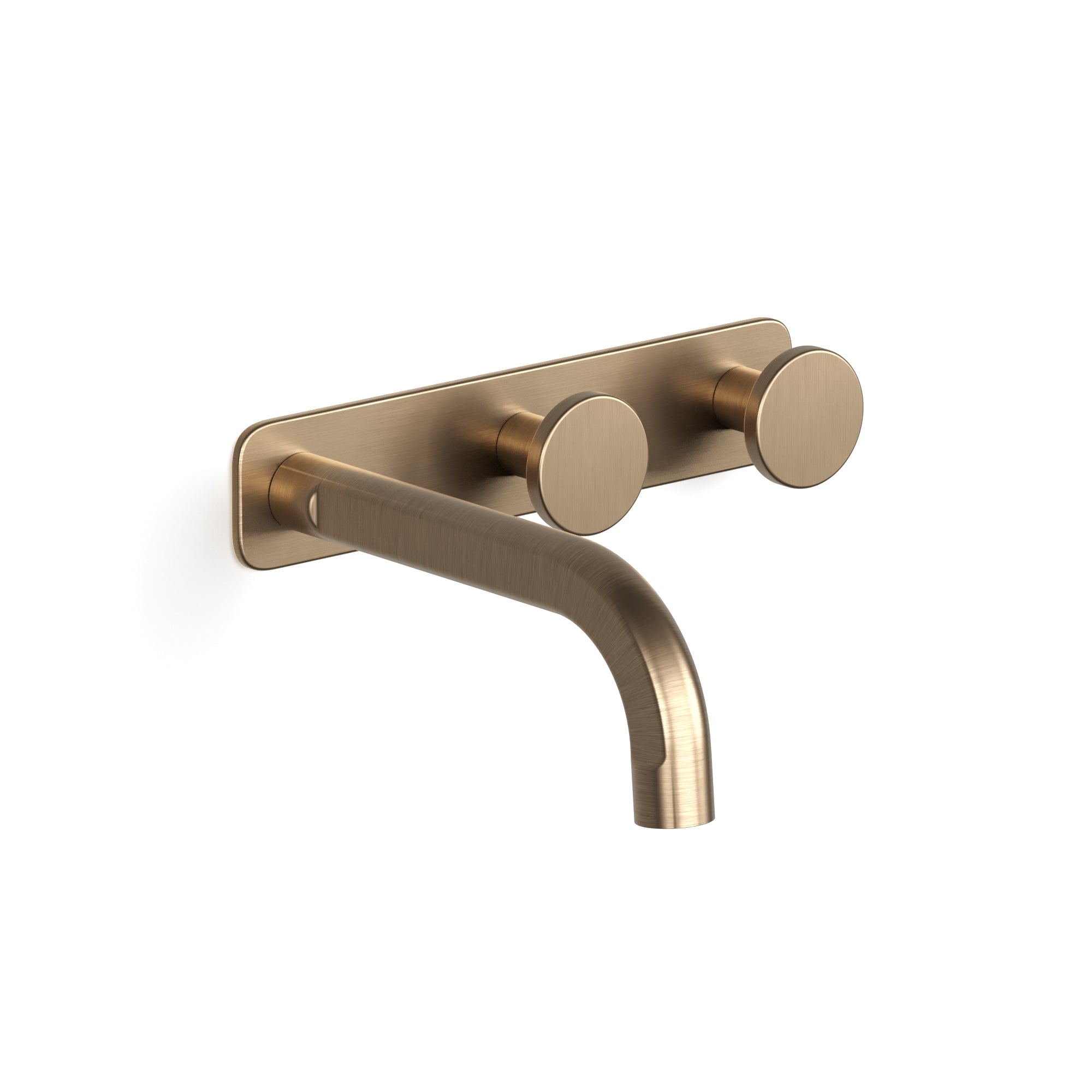 Figura Disc Wall Tap Set including 150mm Spout