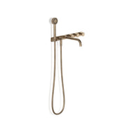 Figura Disc Wall Bath & Shower Tap System 200mm Spout Including Hand Shower