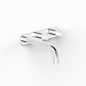 Figura Form Wall Tap Set including 150mm Spout