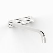 Figura Form Wall Tap Set including 250mm Spout