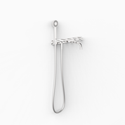 Figura Form Wall Bath & Shower Tap System 200mm Spout Including Hand Shower