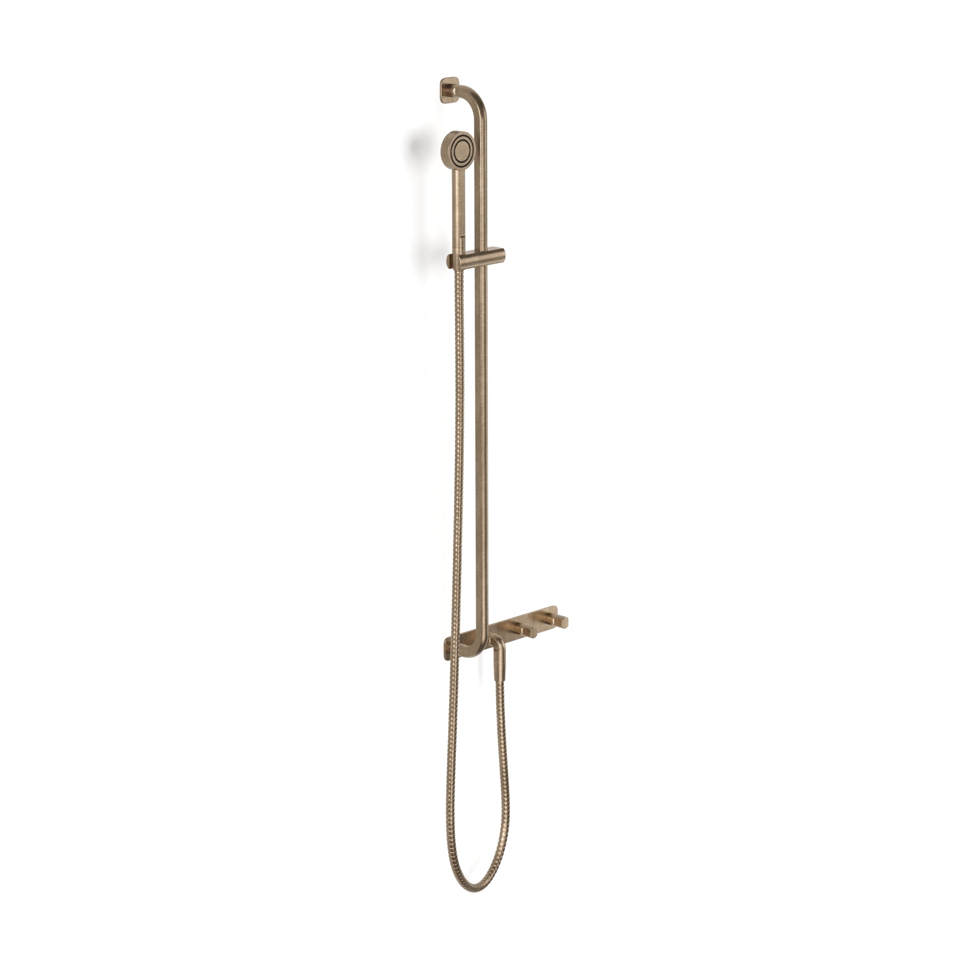 Figura Form Wall Shower Tap System including Tap Set and Handshower