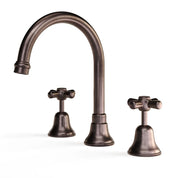 Cascade Sink Set, Cross Handles