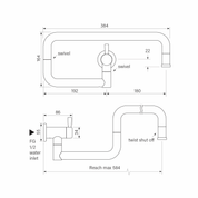 Bremont Pot Filler Wall
