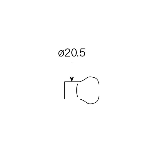 Figura Cabinet Knob Key