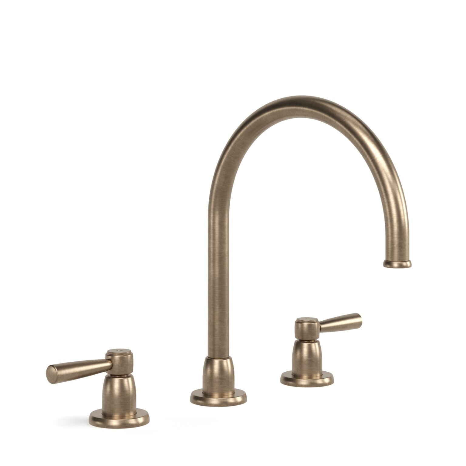 Bremont Lever Bath Set Hob Mounted
