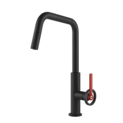 Gessi Officine V Square Goose Neck Pull Out Mixer