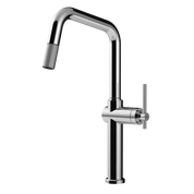 Habito Square Goose Neck Pull Out Mixer