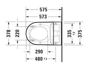 SensoWash¨ Starck f Lite - Wall Hung Only
