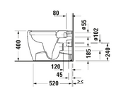 Qatego Floorstanding Toilet