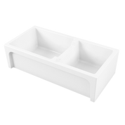 Chambord Charles Bowl & Three Quarter Fireclay White Kitchen Sinks