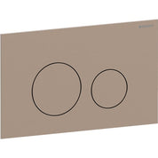 Geberit Sigma 40 Slimline Flushplate - Brushed Copper Colour Easy to Clean Coating
