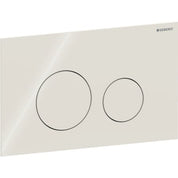 Geberit Sigma 40 Slimline Flushplate - Sand Grey Glossy Glass
