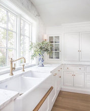 Shaws Edgeworth Double Bowl 1000mm Fireclay Butlers Sink