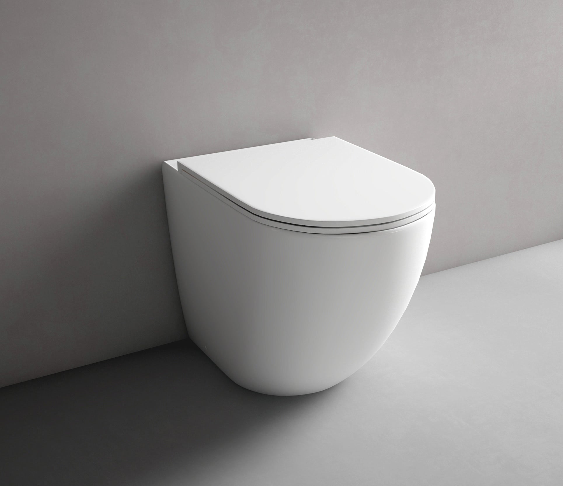 Hyde Rimless Wall Faced Pan