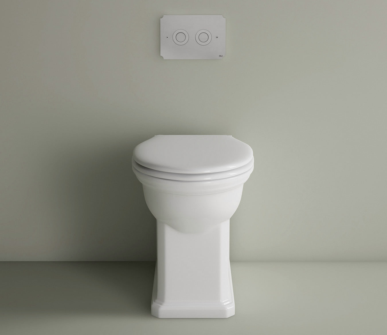 Impero Rimless Wall Faced Pan