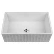 Chambord Legrande Single Bowl Reversible Fireclay Butlers Kitchen Sink