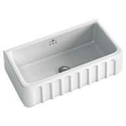 Chambord Louis II 800mm Large Single Bowl Fireclay Sink