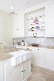 Shaws Ribchester 800mm Double Bowl Fireclay Butlers Sink