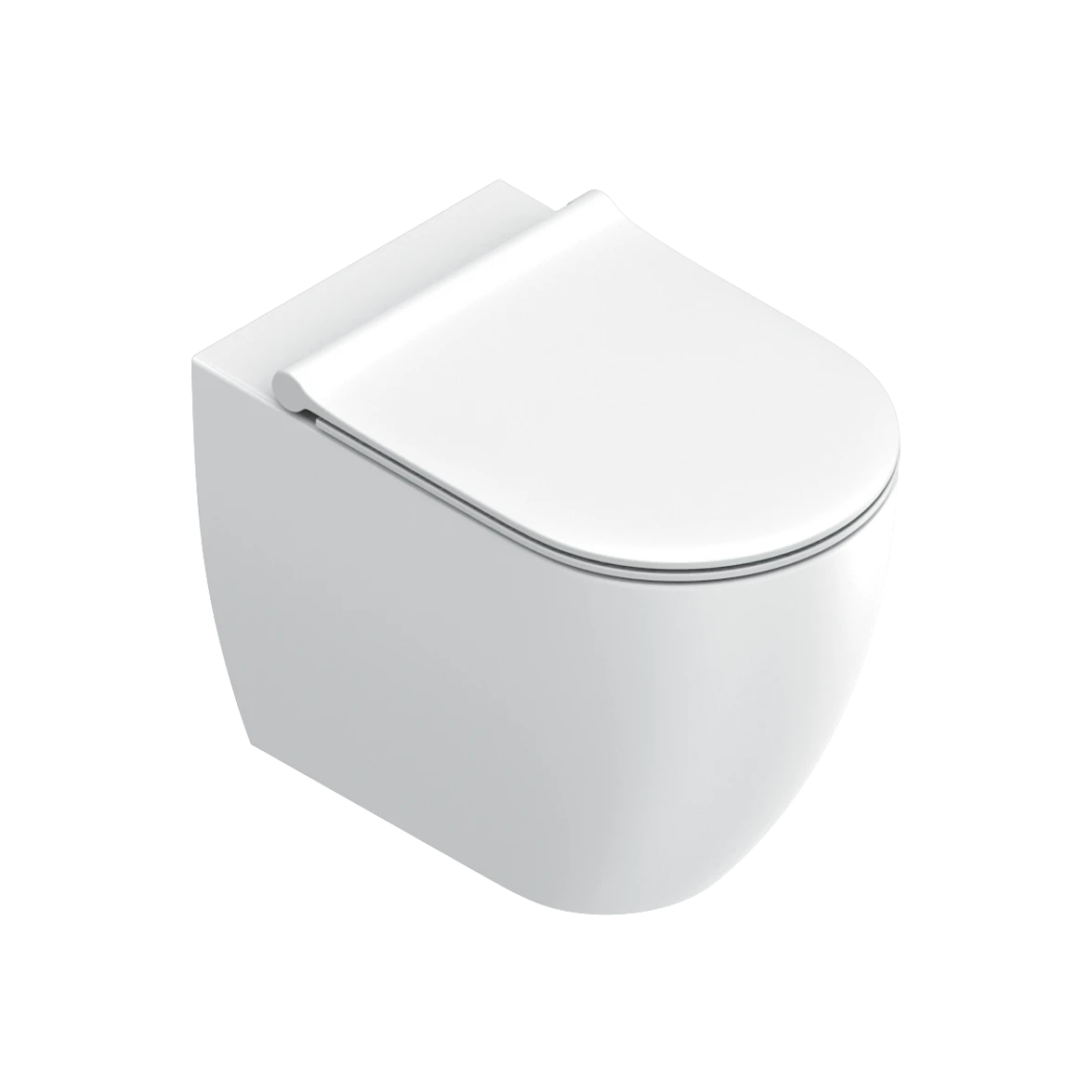Catalano C 55 Rimless Floor Mount Toilet With Slim Seat