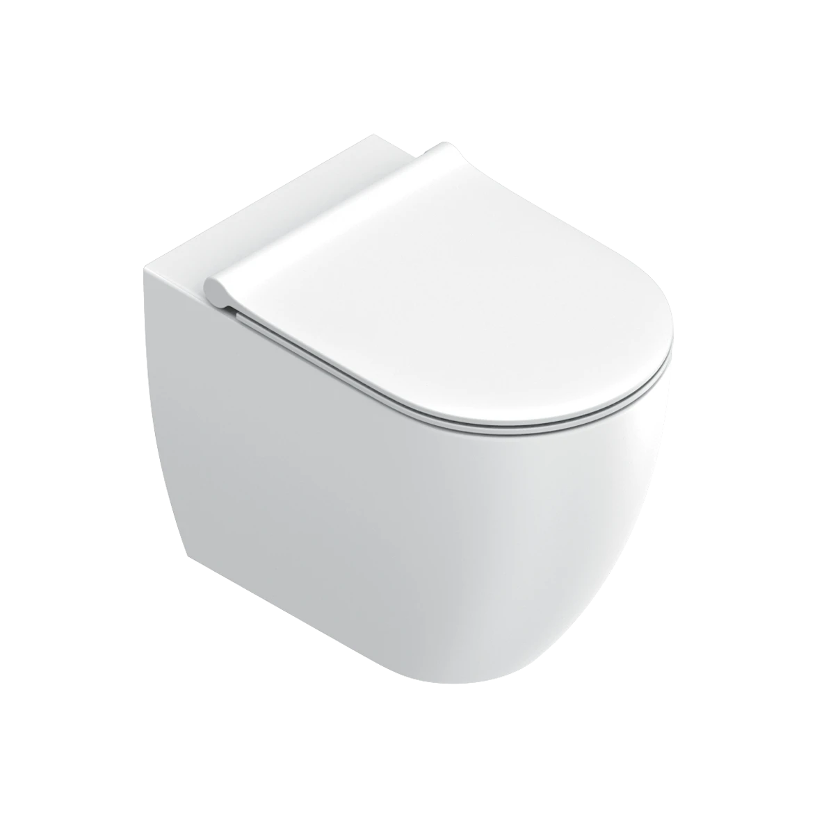 Catalano C 55 Rimless Floor Mount Toilet With Slim Seat