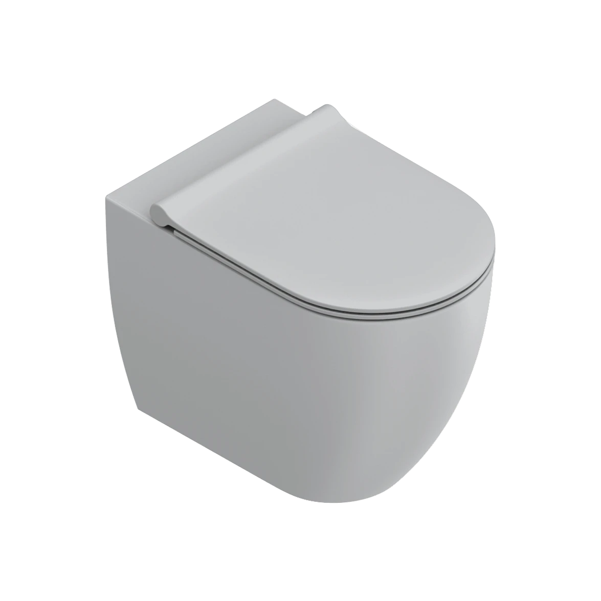 Catalano C 55 Rimless Floor Mount Toilet With Slim Seat