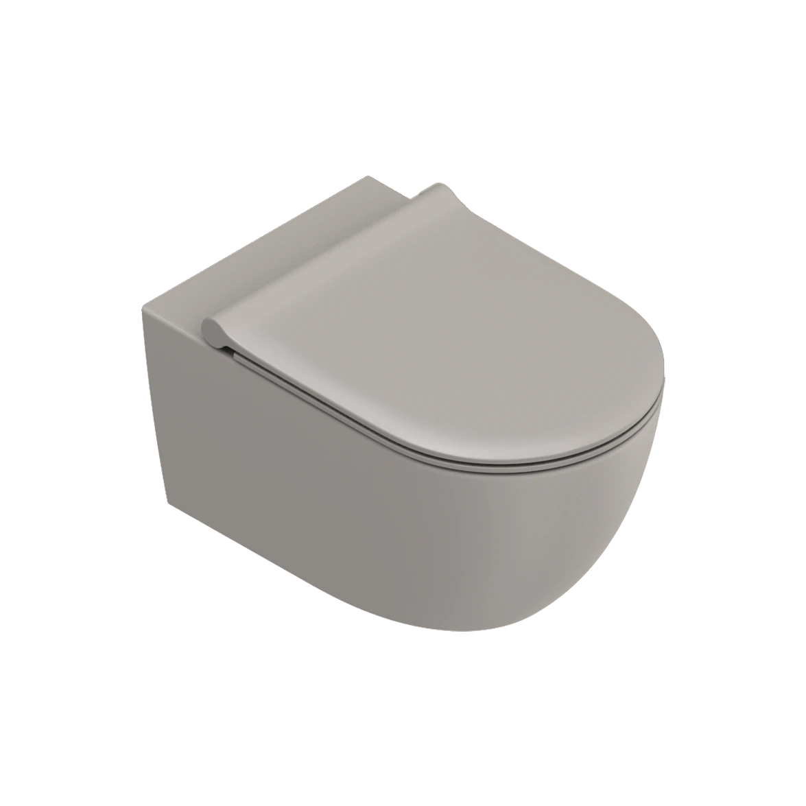 Catalano C 55 Rimless Wall Hung Toilet With Slim Seat  - Multiple Colours and Finishes