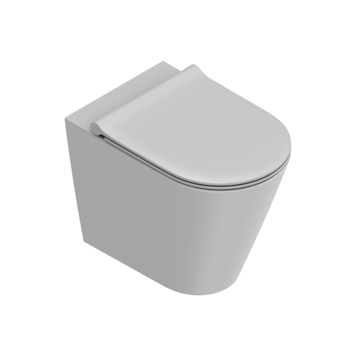 Catalano Z 55 Rimless Floor Mount Toilet With Slim Seat - Multiple Colours and Finishes