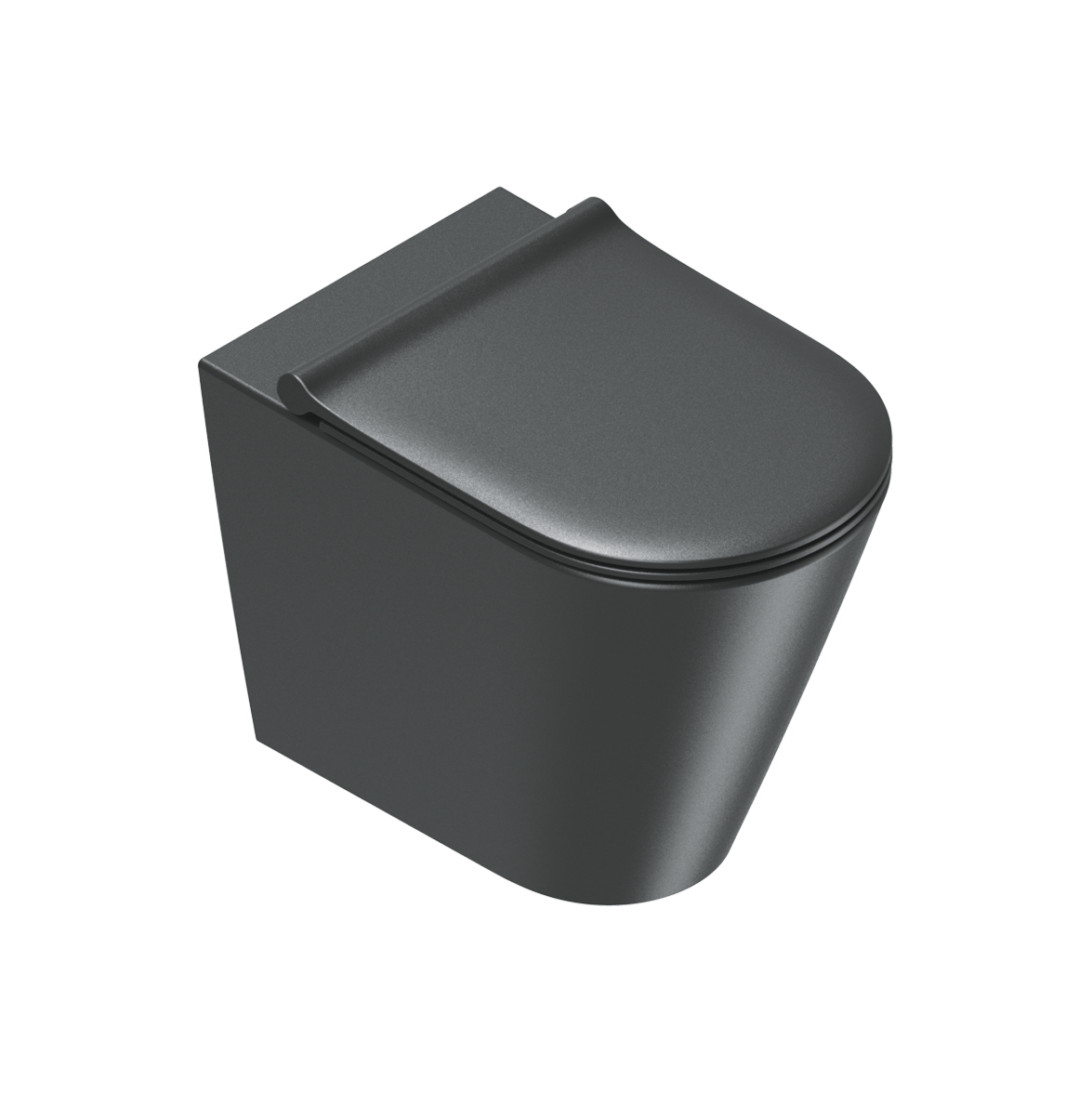 Catalano Z 55 Rimless Floor Mount Toilet With Slim Seat - Multiple Colours and Finishes