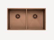 Spectra Double Bowl Sink Copper