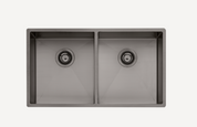Spectra Double Bowl Sink Gun Metal