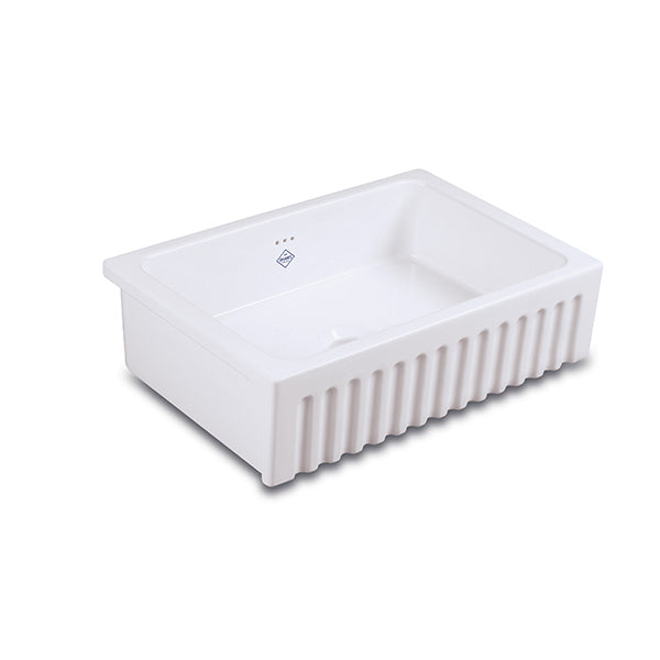 Shaws Bowland 800mm Fireclay Butlers Sink