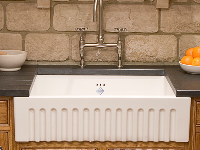 Shaws Bowland 800mm Fireclay Butlers Sink
