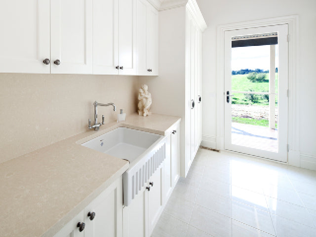 Shaws Bowland 800mm Fireclay Butlers Sink