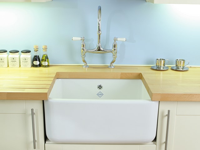 Shaws 600mm Fireclay Butlers Sink