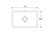 Shaws 800mm Fireclay Butlers Sink