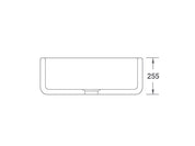 Shaws 800mm Fireclay Butlers Sink