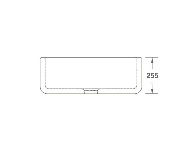 Shaws 800mm Fireclay Butlers Sink