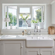Shaws Double Bowl 800mm Fireclay Butlers Sink